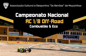 3ª Prova do Campeonato Nacional de 1/8TT (elétrico e Combustão) 2025